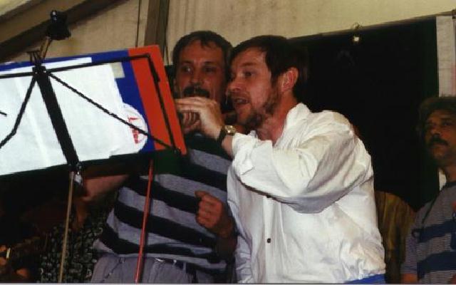 Hartmut Emig und Quetschi